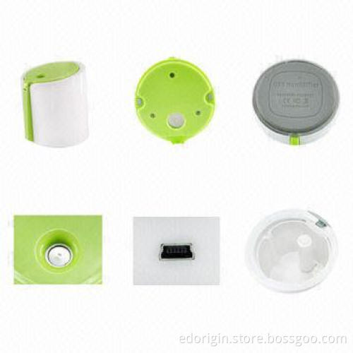 Mini USB Humidifier with Blue LED Light, 5V Rated Voltage, Used for Office, Home, Outdoor